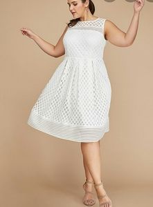 Studio One New York Lace Pleated Dress S 20